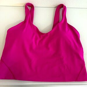 Pink LuLu Lemon Align Spirts Bra